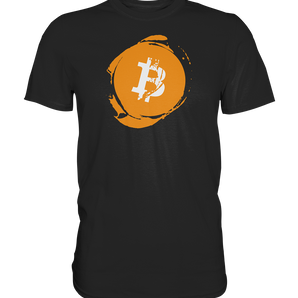 Bitcoin T-Shirt "Stamp"  - Premium Shirt