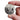 Bitcoin coin Anonymous head V.2 40mm silver-plated with coin capsule