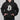 Hoody bitcoin Logo "simple B" schwarz | Pullover | Sweatshirt