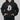 Hoody bitcoin logo "simple B" black | Sweater | sweatshirt